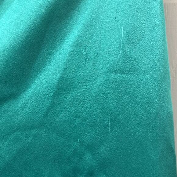 The Wolf Gang Halter Slip Dress Oahu Blue Green Size XS - Picture 7 of 12